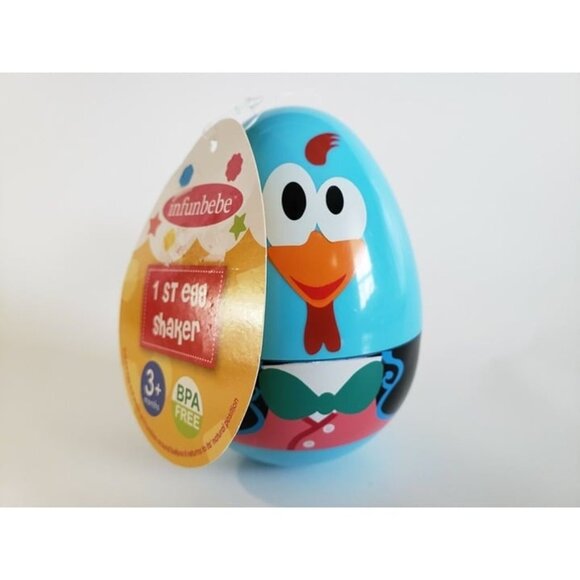 Infunbebe 1st Egg Shaker Toy For Babies Shaker Toys For Kids - Picture 1 of 11